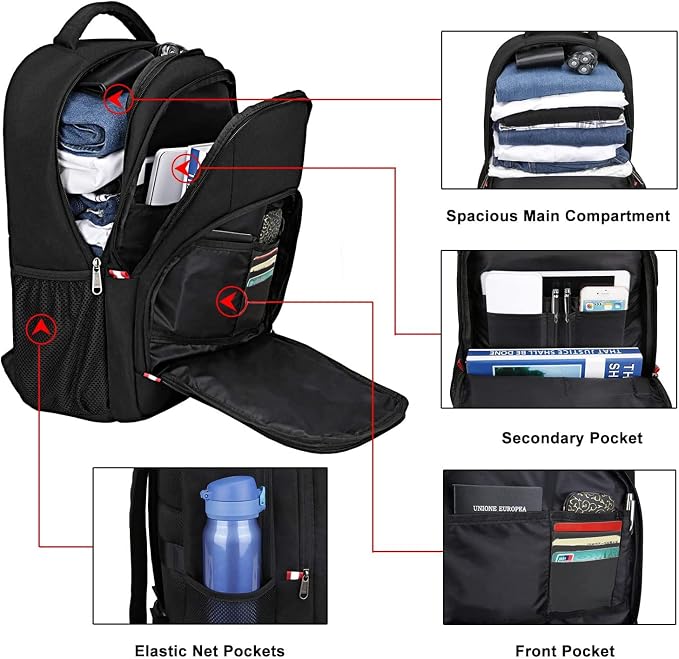 Della Gao Travel Laptop Backpack - Image 4