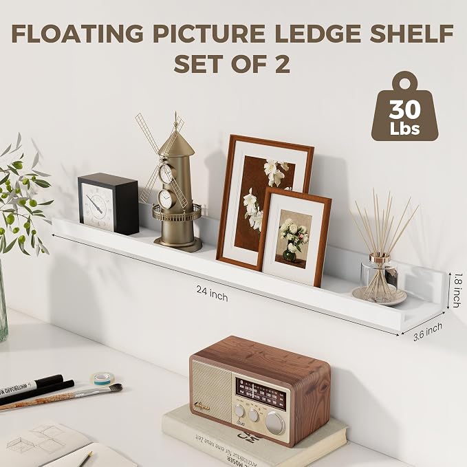 Axeman Floating Shelves for Wall - Image 3