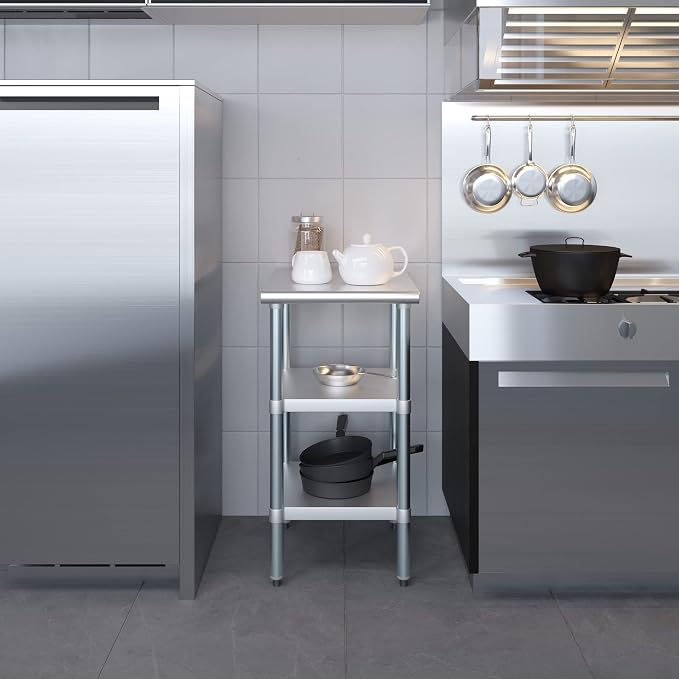 AmGood Stainless Steel Work Table - Image 8