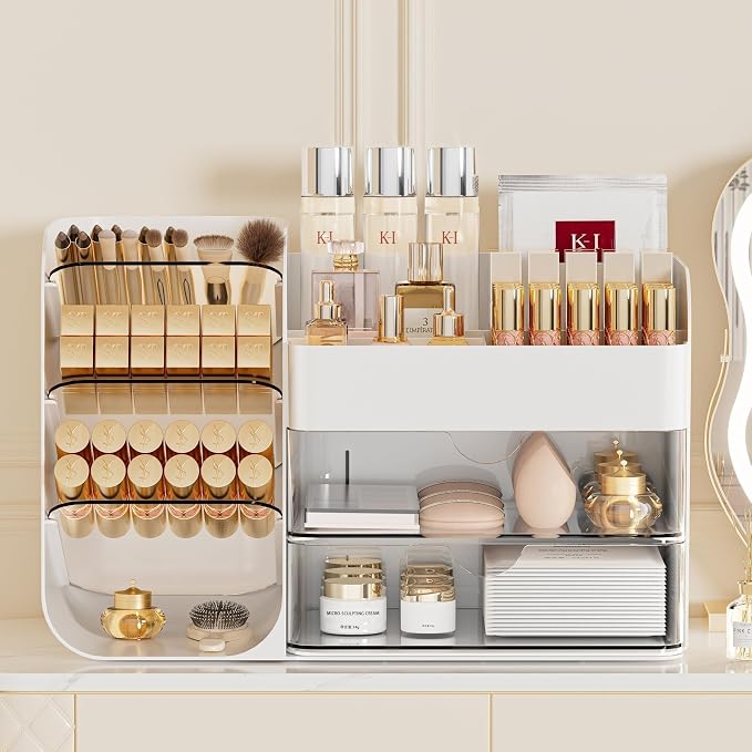 Makeup Organizer with Brush Holder - Image 3