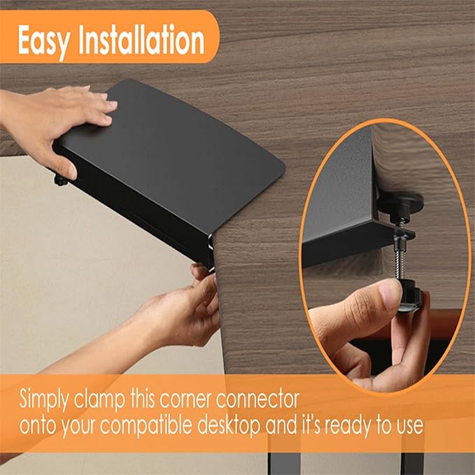VBESTLIFE 17 inch Corner Desk Connector Platform - Image 5
