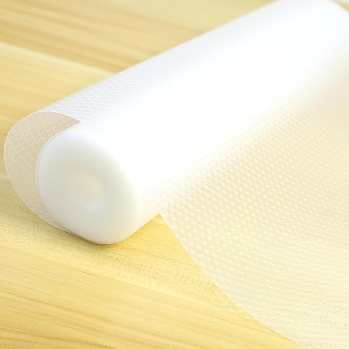 Shelf Liners for Kitchen Cabinets Non Adhesive 20 Inch Wide X 20 Ft Drawer by GMEPOCH