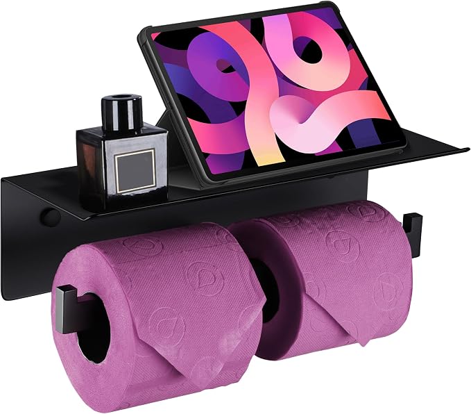 LANC Double Toilet Paper Holder by LANC