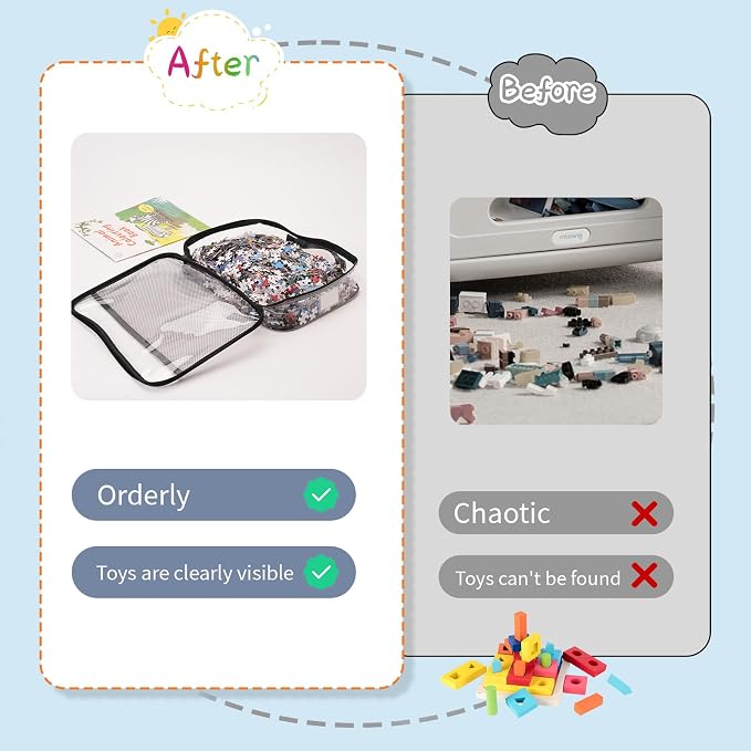 Large Kids Toy Storage Bag - Image 5