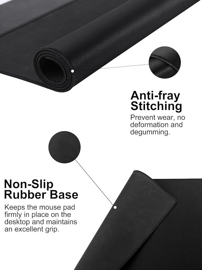 TopMade Mouse Pad with 15W Wireless Charging & Removable 8-Digit Solar - Image 6