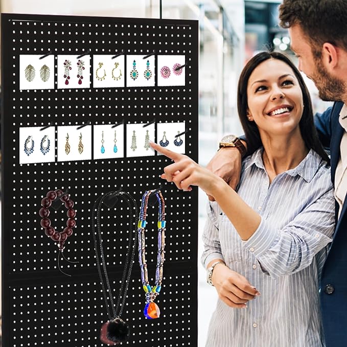 30 Packs 4" Long Metal Pegboard Hooks, Standard Hooks is Fit to Any Pegboard - Image 3