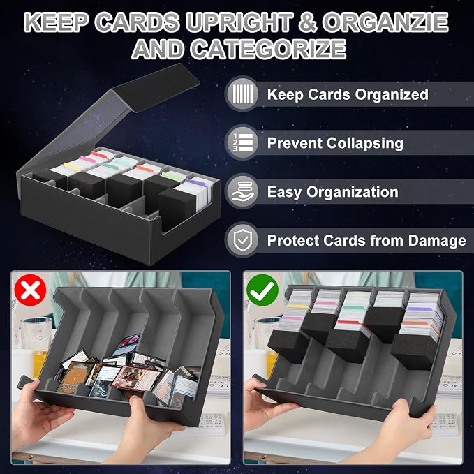 AOBOPLE Trading Card Storage Box, 3900+Card Box Storage - Image 3