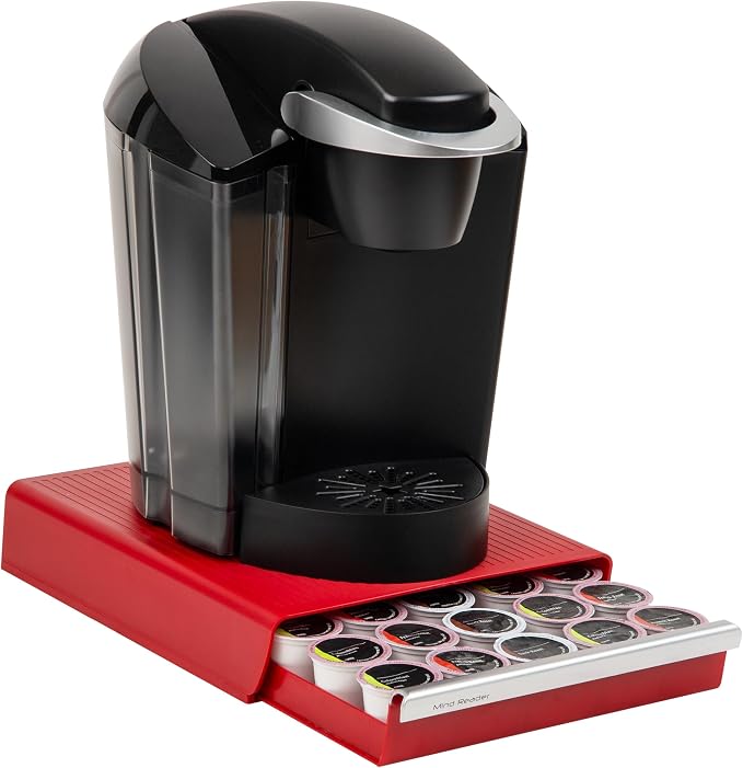 Mind Reader Single Serve Coffee Pod Drawer, 30 Pod Capacity, Countertop by MindReader