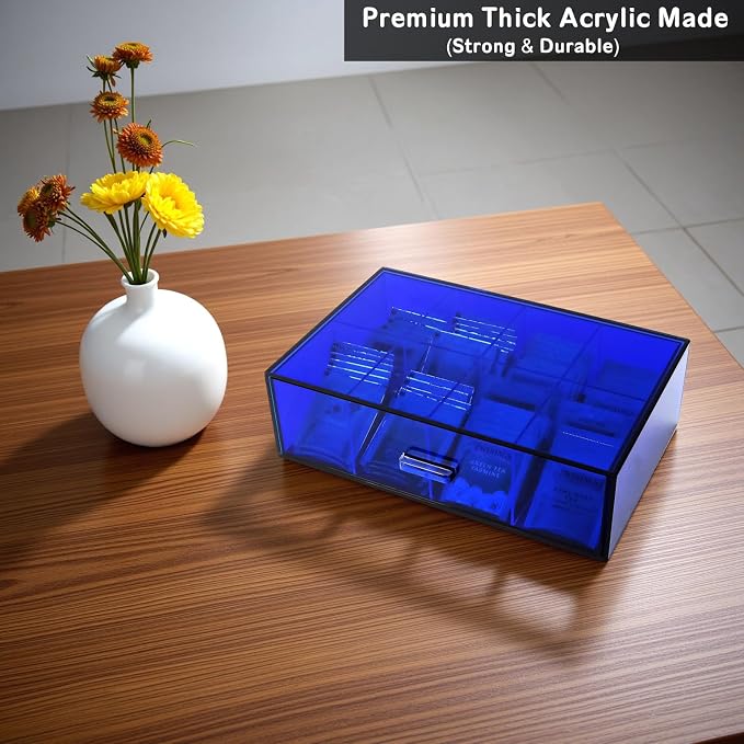 Acrylic Tea Bag Organizer and Storage Box Stackable Tea Bag Holder - Image 5