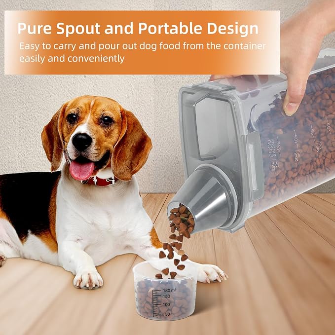 3-5Lbs/3Qt Dog Cat Food Storage Container - Image 2