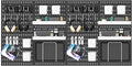 Pegboard Combination Kit, 25.2" x 50.4" Wall Mounted Storage Set by MULSAME