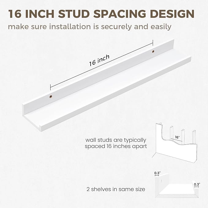 Axeman Floating Shelves for Wall - Image 4