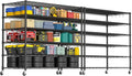 PrimeZone 6 Tier 80.7" H x 55.5" W x 24" D Wire Shelving by PrimeZone