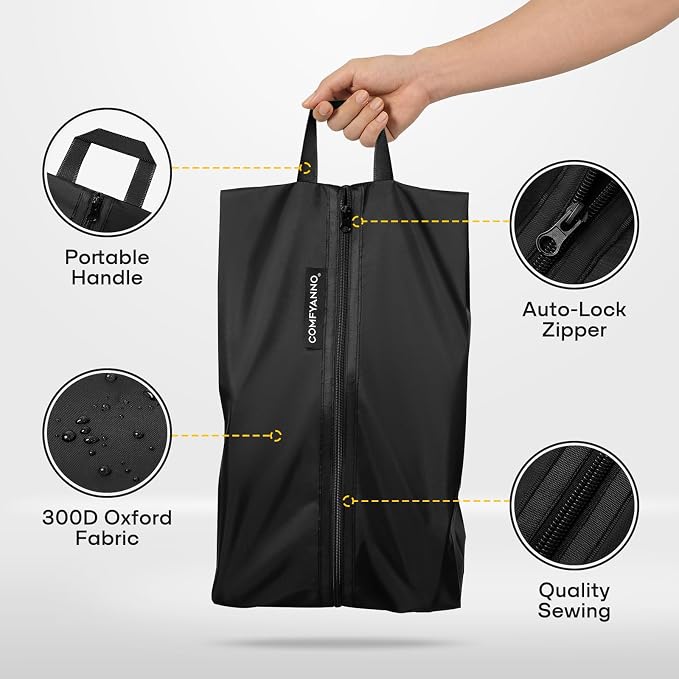 Comfyanno Travel Shoe Bag, Shoe Storage Bag - Image 5