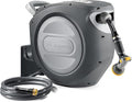 GLAHODEN Retractable Garden Hose Reel 1/2 in x 100 ft Upgraded UV Resistant by GLAHODENDreamingHouse