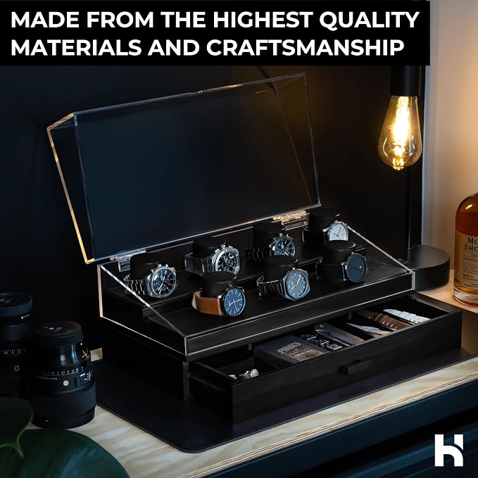 Premium 7 Slot Watch Box for Men - Image 9
