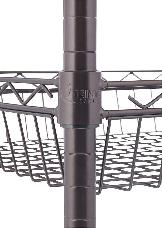 3 Tier Rolling Cart Kitchen Organizer - Image 4