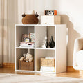 COMHOMA 4 Wood Cube Storage Organizer by ComHoma