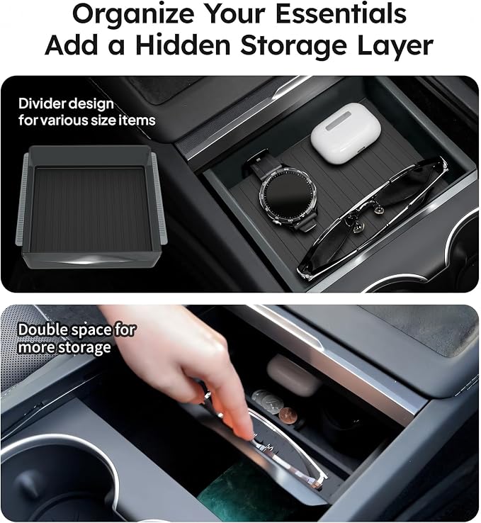 4PCS Upgraded Tesla Model Y Juniper Accessories & Tesla Model 3 Accessories - Image 4