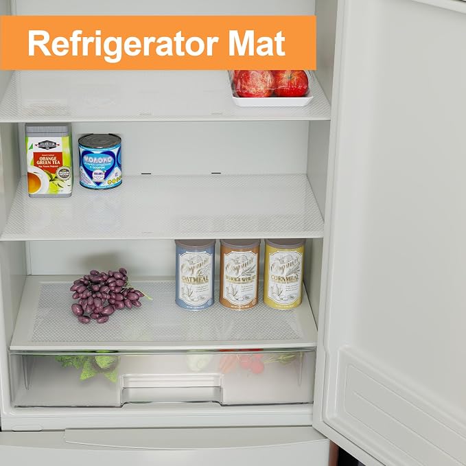 FLPMIX Clear Cabinet Drawer Liner: Translucence Waterproof Refrigerator Shelf - Image 4
