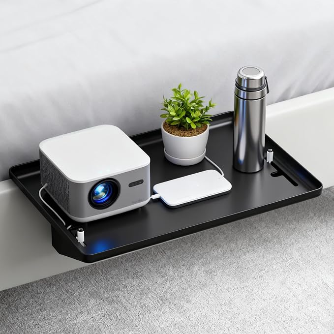 Bedside Shelf for Dorm Room, Bunk Bed Attachment, Space-Saving Storage Solution by ELTONGUU