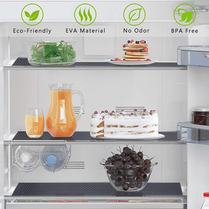HooTown Shelf Liner Kitchen Cabinet Drawer Mats 23.6 Inch Wide x 78.7 Inch Long - Image 2