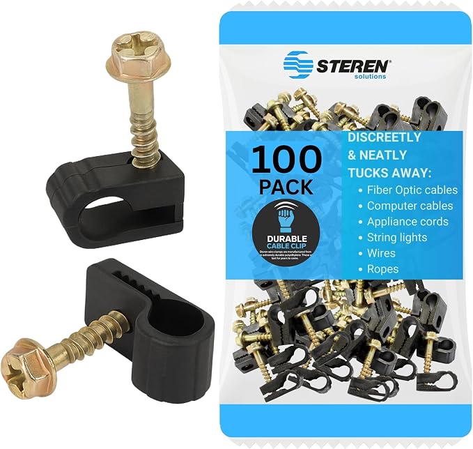 STEREN Coaxial Cable Clips by STEREN