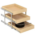 WelFurGeer 3-Tier Pull Out Cabinet Organizer by WelFurGeer