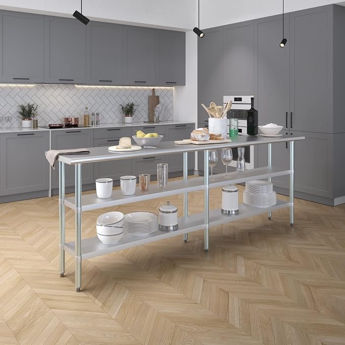 AmGood Stainless Steel Work Table - Image 6