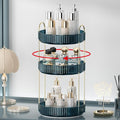 360 Rotating Makeup Organizer for Vanity, Bathroom Countertop Organizer by Weidace