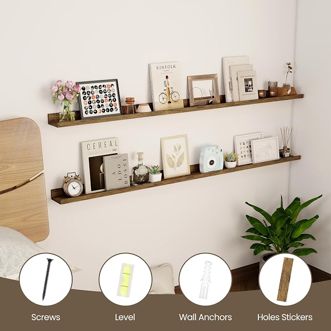 Axeman 55 Inch Floating Shelves - Image 5