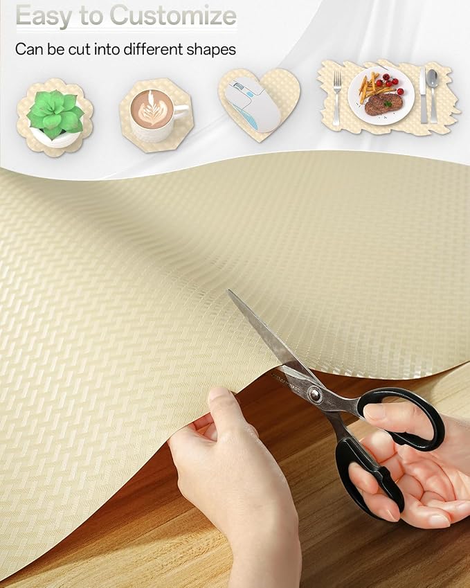 Shelf and Drawer Liner for Kitchen Cabinet, Non-Adhesive 12in x 240in - Image 6