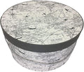 Sarah's Hat Boxes Classic Travel Hat Box – 12.75" x 6.5" Handmade in USA – by SarahsHatBoxes