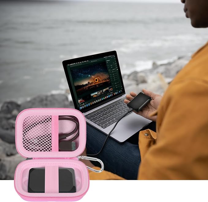 Carrying Case Compatible with Crucial X10/ X9 Pro 4TB/ 2TB/ 1TB Portable SSD - Image 6
