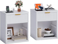 Fluted Nightstand Set of 2 by Boaeatu