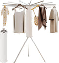 Tripod Clothes Drying Rack, Drying Rack Clothing Foldable, Standing Dry Racks by BOQORAD