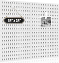 AKTOP Peg Board Wall Organizer 4-Pack – 12"x12" Plastic Pegboard Panels by Buynow