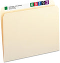 Smead File Folder, Straight-Cut Tab, Letter Size, 100 per Box by SMEAD