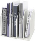 Adjustable Desk File Organizer, Detachable Office Folder Organizer, Compact by SUPPLYDEPOT