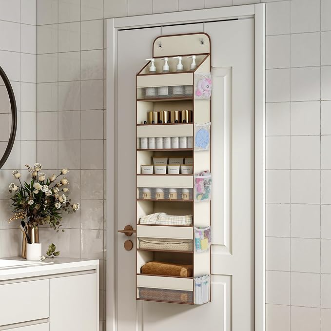 LAMU 5 Tier Over the Door Organizer Hanging, Swing - Image 8