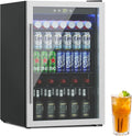 Compact Beverage Refrigerator Cooler, 145 Can/4.5 Cubic Feet Mini Fridge by Erivess
