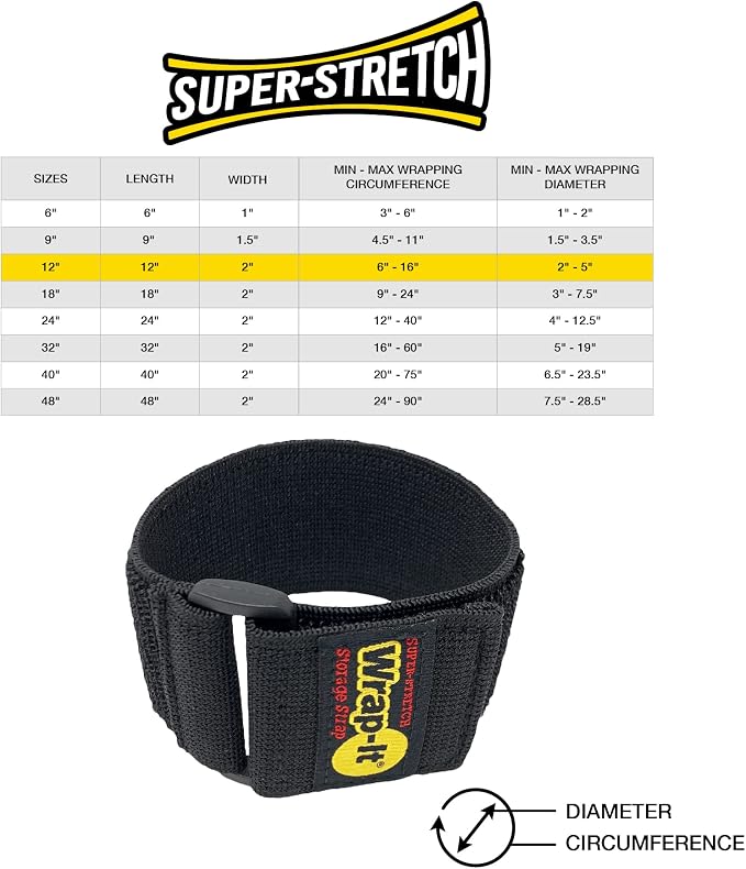Super-Stretch Wrap-It Storage Straps - Image 9