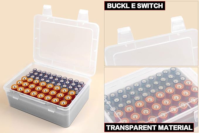 Battery Organizer Storage Box, Garage Case Holder - Image 2