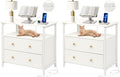 27 inch Wide Night Stand Set 2 by Edbuosy