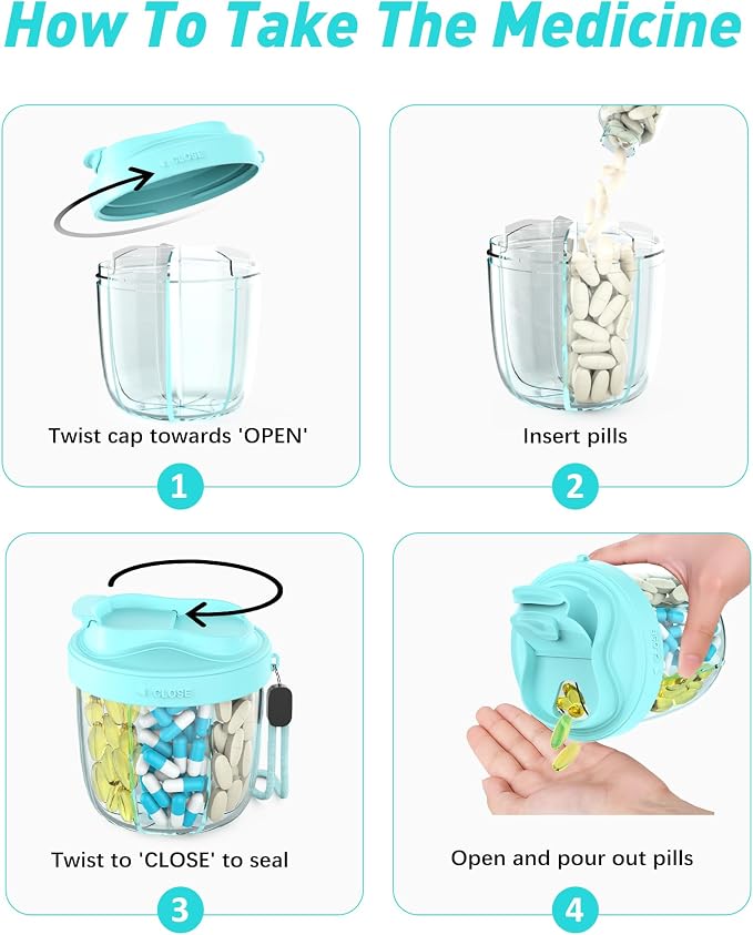 Pill Organizer, Pill Dispenser - Image 7