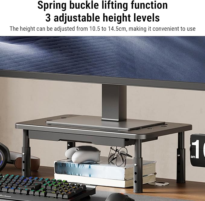Denash Desktop Computer Riser Stand - Image 2