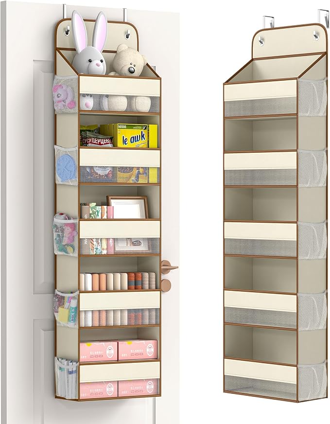 LAMU 5 Tier Over the Door Organizer Hanging, Swing by YourHome-OrganizationHelper