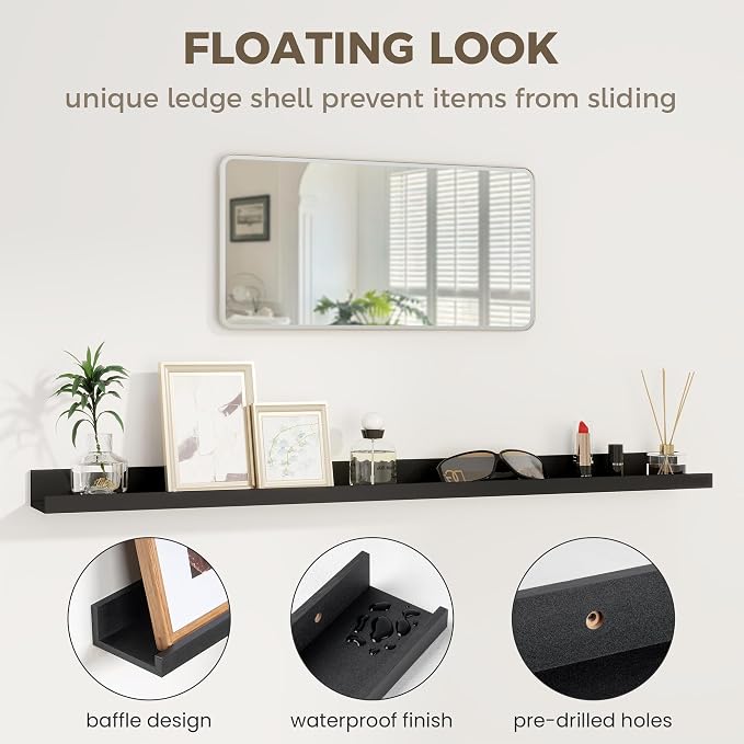 Axeman Floating Shelves for Wall - Image 6