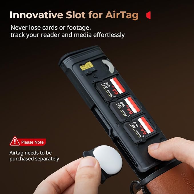 SmallRig Multifunctional Card Reader & Card Holder, - Image 3