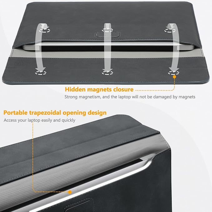 HYZUO 15 Inch Laptop Sleeve Case - Image 4